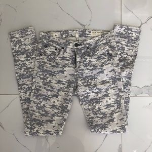Rag and bone patterned pants
